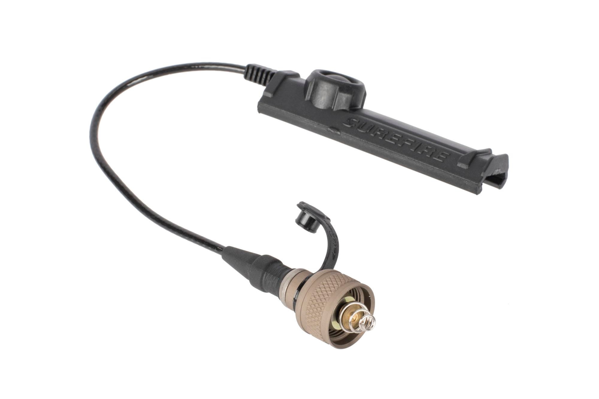 SureFire Replacement Rear Cap Assembly and SR07 Rail Tape Switch Tan